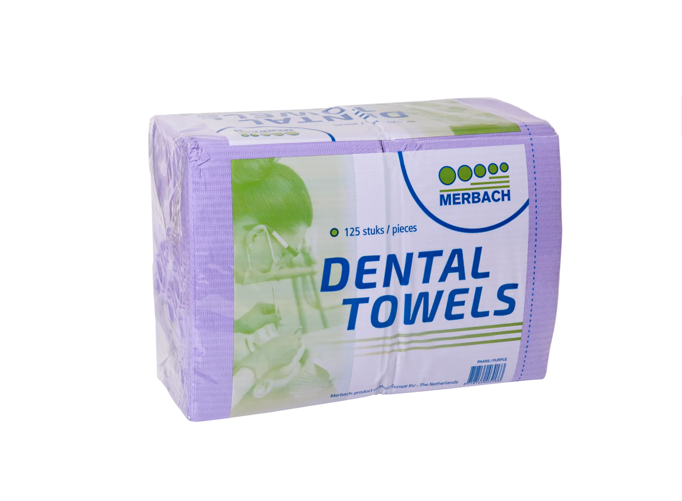 Merbach Table Towels Lila 125 stuks Beauty Label