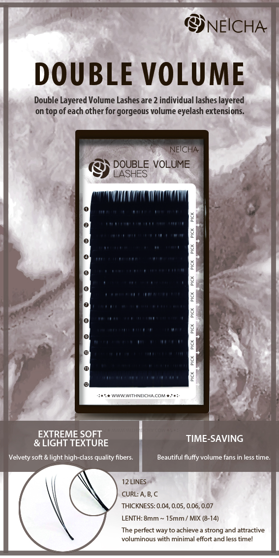 Neicha Double Volume C krul