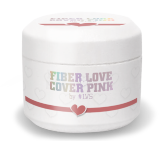 Loveness- Fiber love by #LVS cover pink 15ml