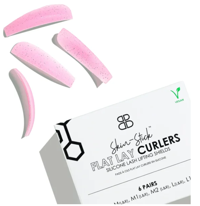Beautiful Brows & Lashes Skin Stick Flat Lay Curlers - Lashlifting Shields