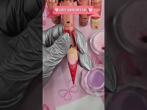 Valentine Nail tutorial