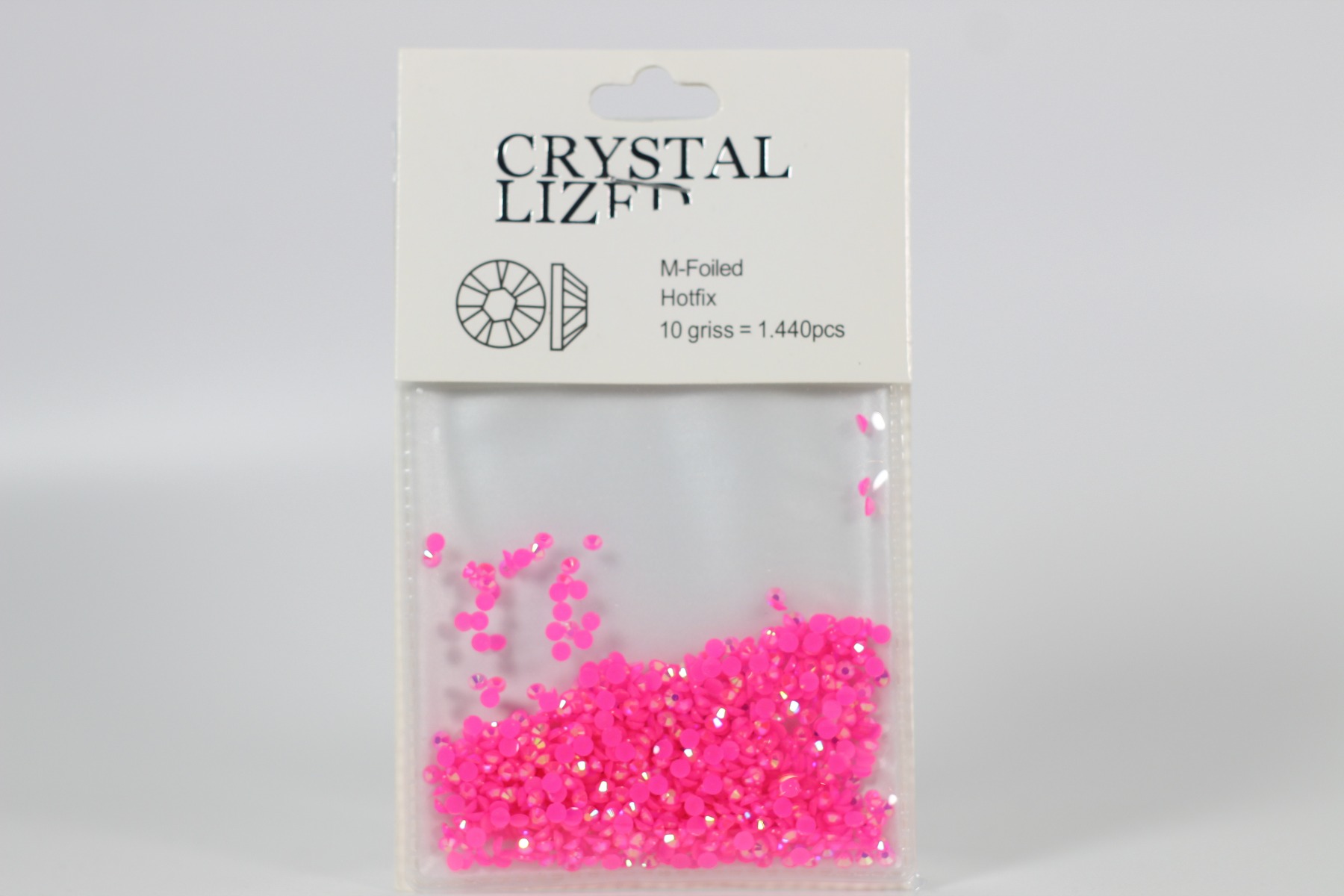 Crystal Lized Pink size L 1440pcs