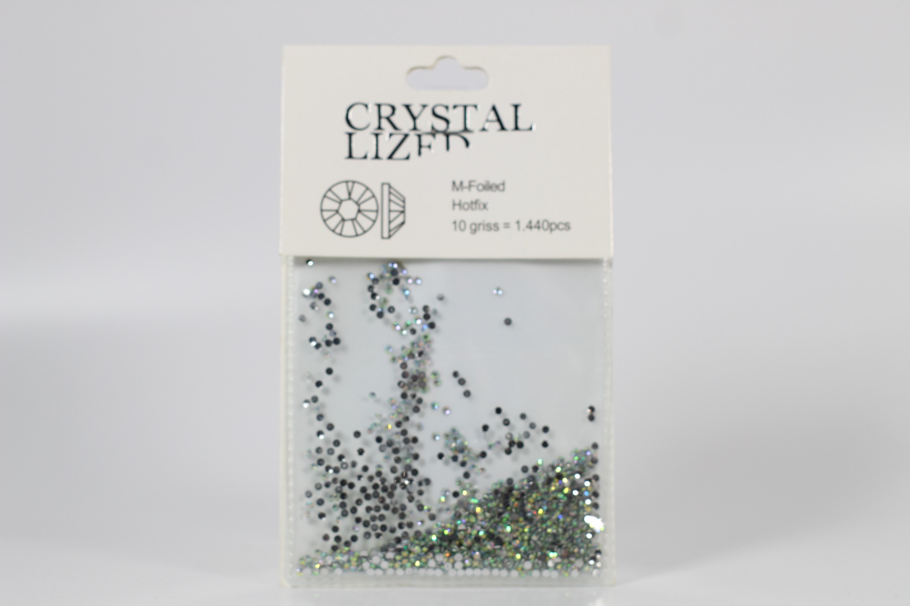 Crystal Lized Mint green size S 1440pcs