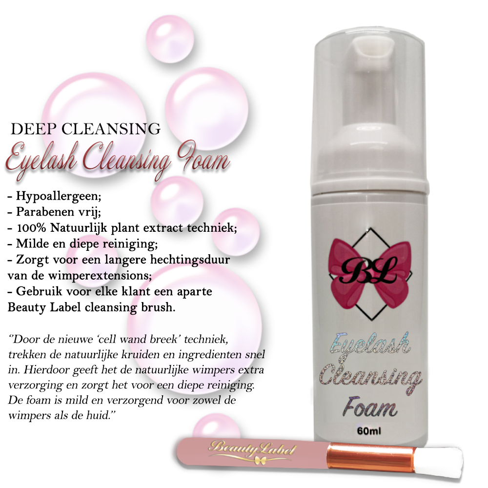 Beauty Label Lash Foam 60ml 