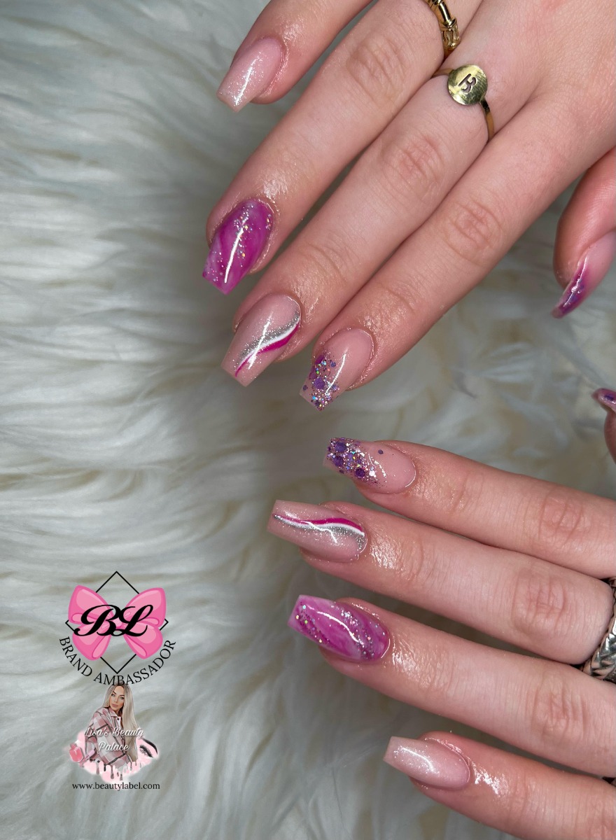 Beauty Label Acrylic Powders - Cover Pink