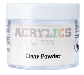 Loveness- Acrylic Powder Clear by #LVS