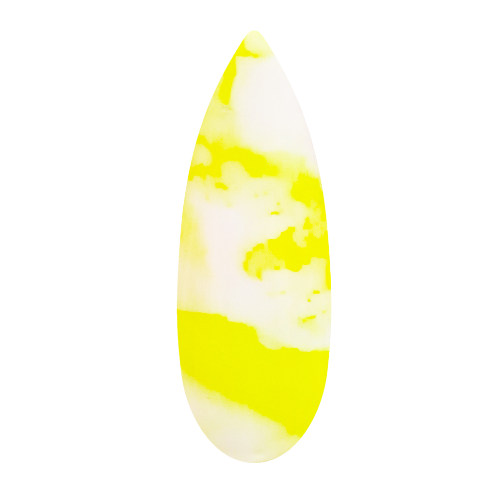 Beauty Label Fluorescence Marble Ink Yellow