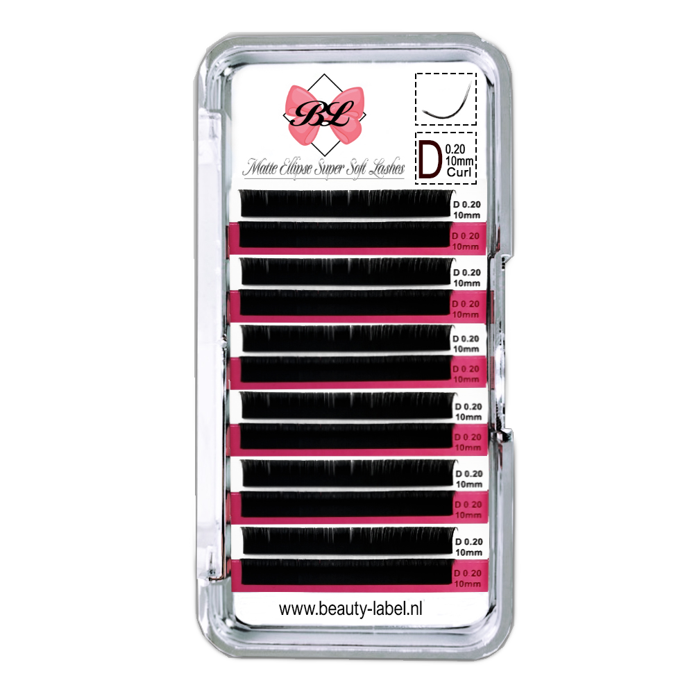 Beauty Label Super Soft Matte Ellipse (Split Tip) D Krul