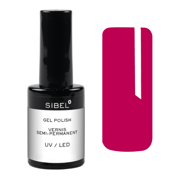 Sibel shades Gel Polish colour -  N°13 Hot Lips 14ml
