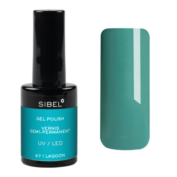 Sibel shades Gel Polish colour -  N°27 Lagoon 14ml