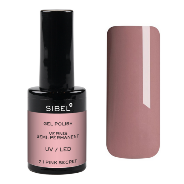 Sibel shades Gel Polish colour -  N°7 Pink Secret 14ml