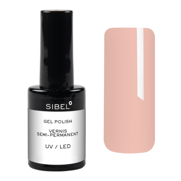 Sibel shades Gel Polish colour -  N°8 Blushy Nude 14ml