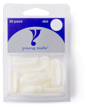 Young Nails  Tips Assorted  (different sizes)