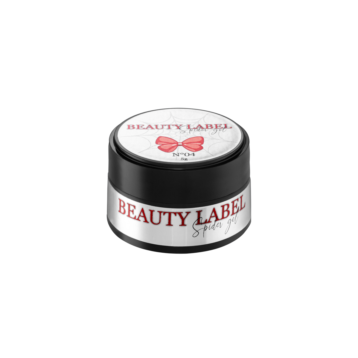 Beauty Label Spider Gel No.4 Vuur rood