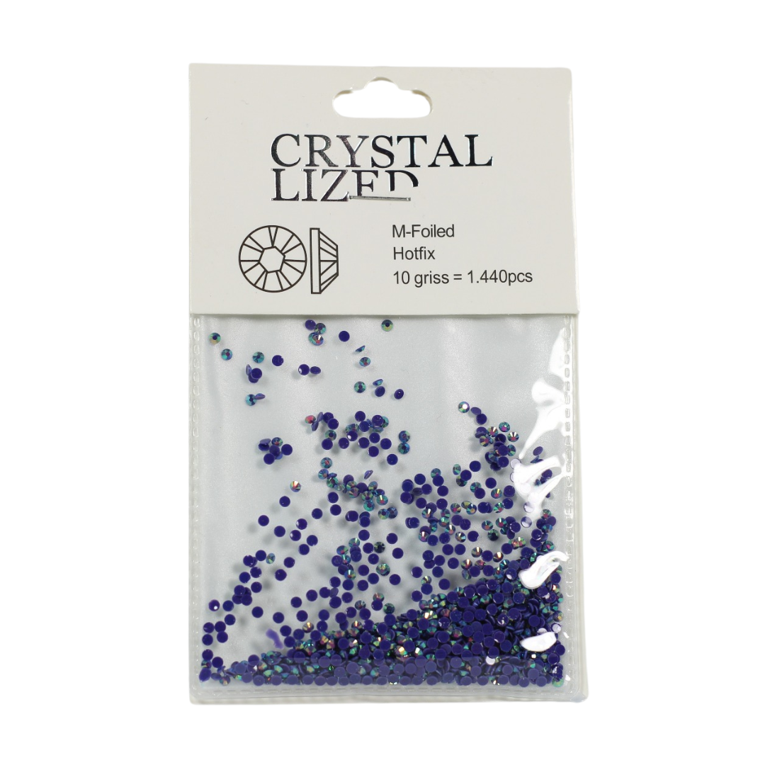 Crystal Lized violet blue size M 1440pcs