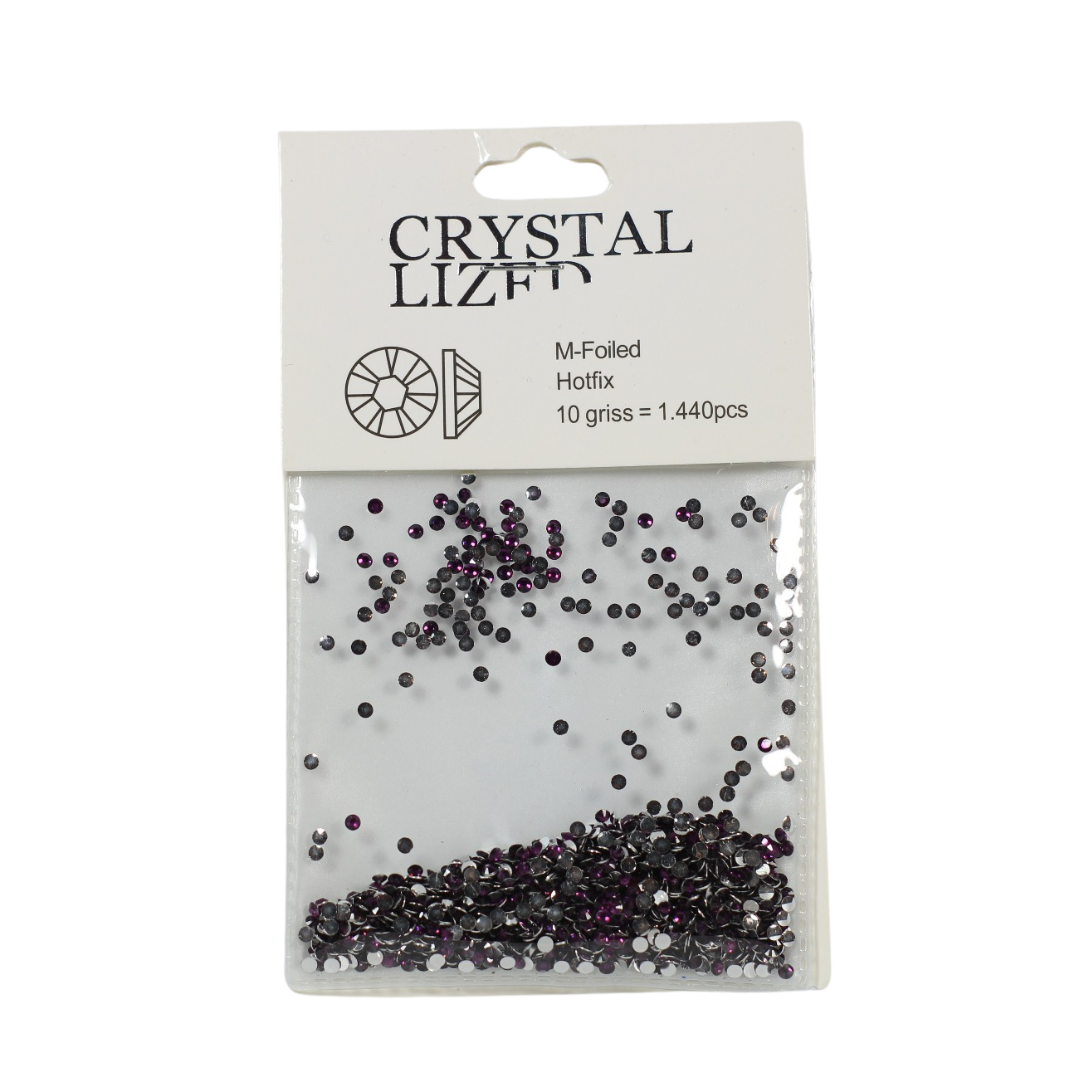 Crystal Lized Aubergine  size L 1440pcs