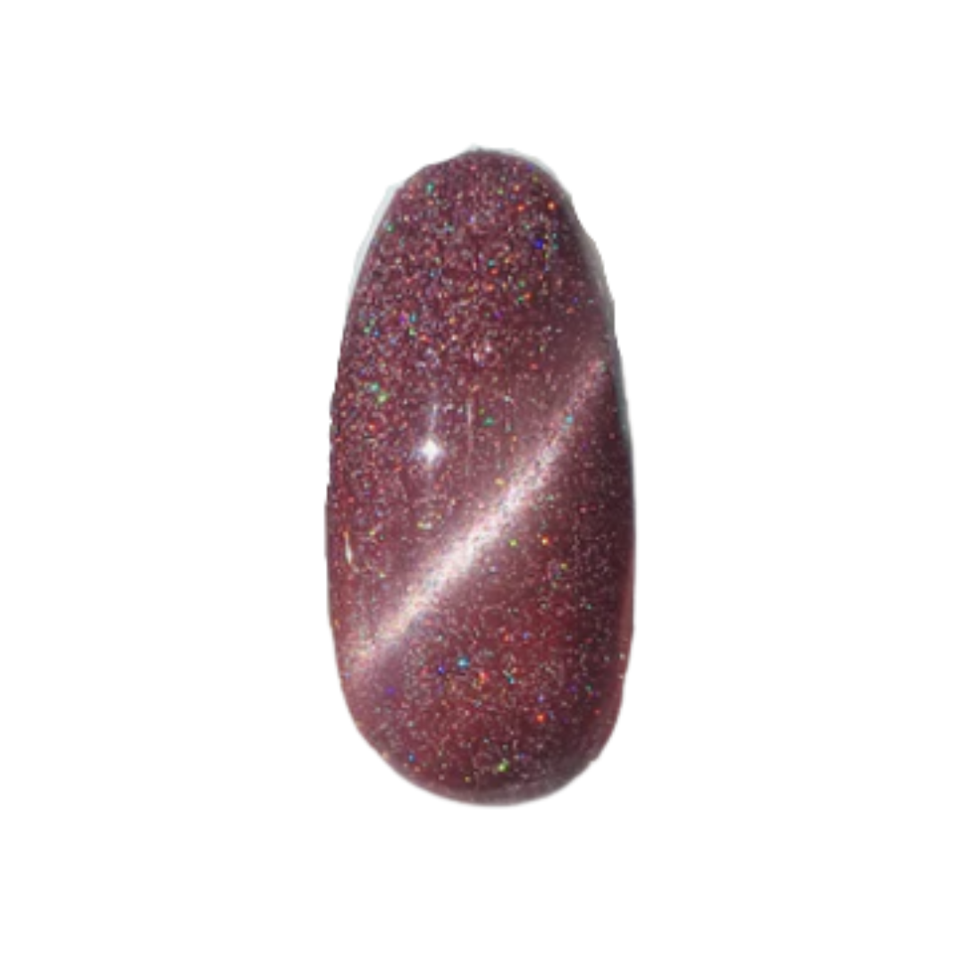 Precious Minerals Gelpolish - Lavender Chocolate Glitter 115
