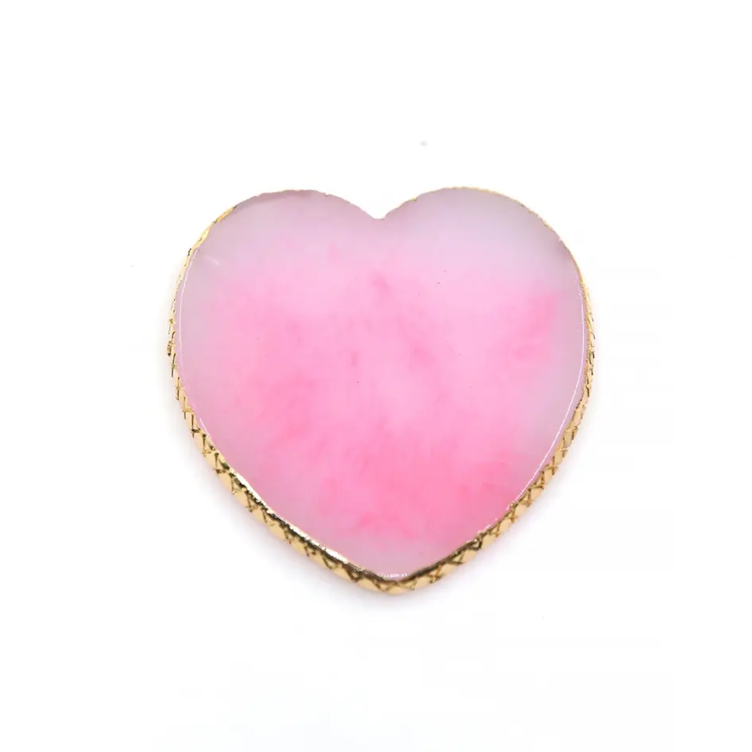 Beauty Label Pink Lash Stone Heart
