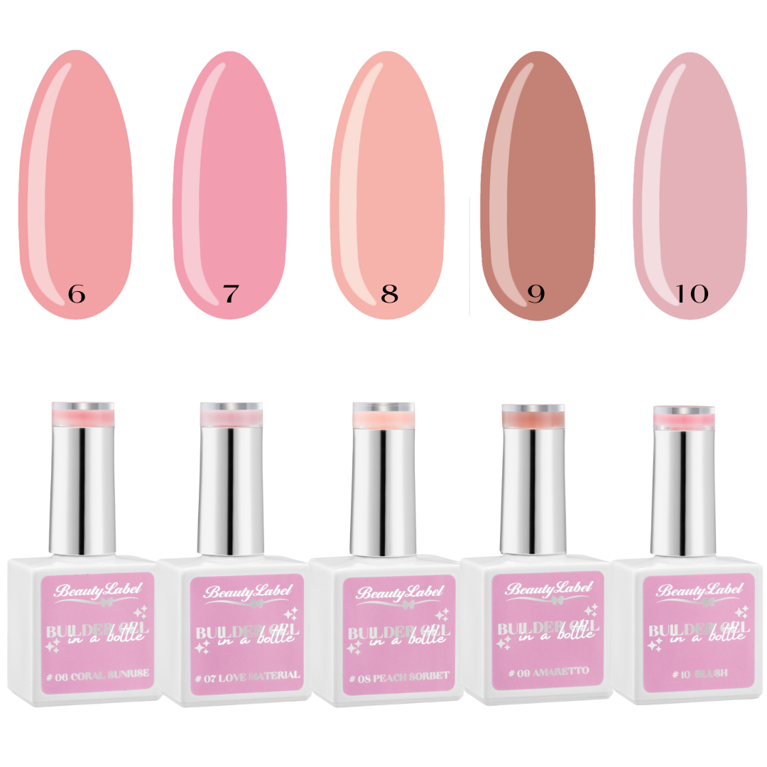 Beauty Label BIAB Pink love kit 5st.