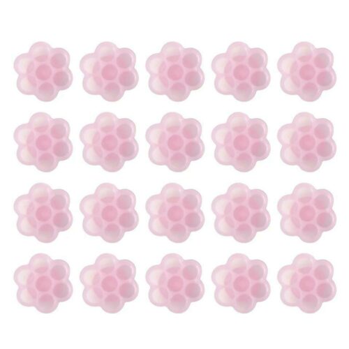 OML Pink Flower Glue Cup (10 stuks)