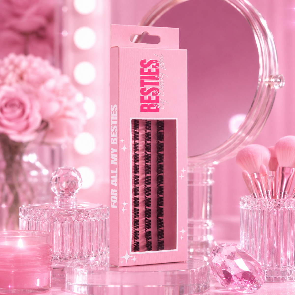 Beauty Label - Besties Fast Lashes Pinky Promise 