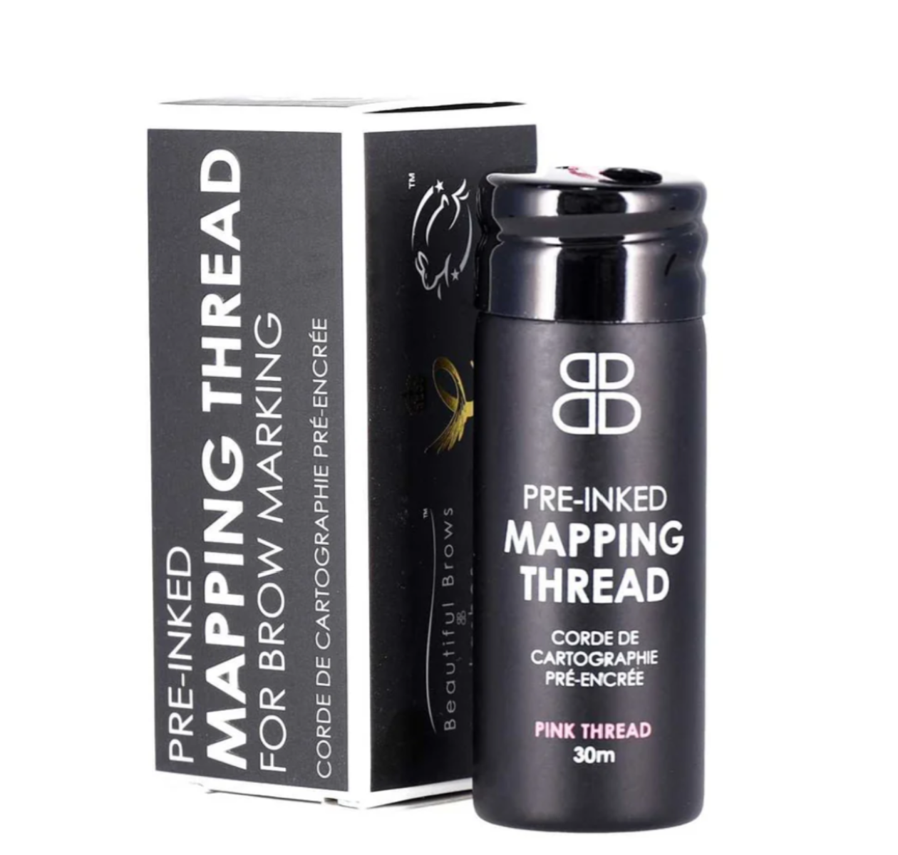 Beautiful Brows & Lashes Pre-Inked Mapping Thread- Mapping Draad