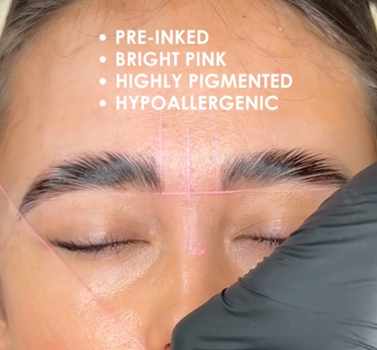 Beautiful Brows & Lashes Pre-Inked Mapping Thread- Mapping Draad