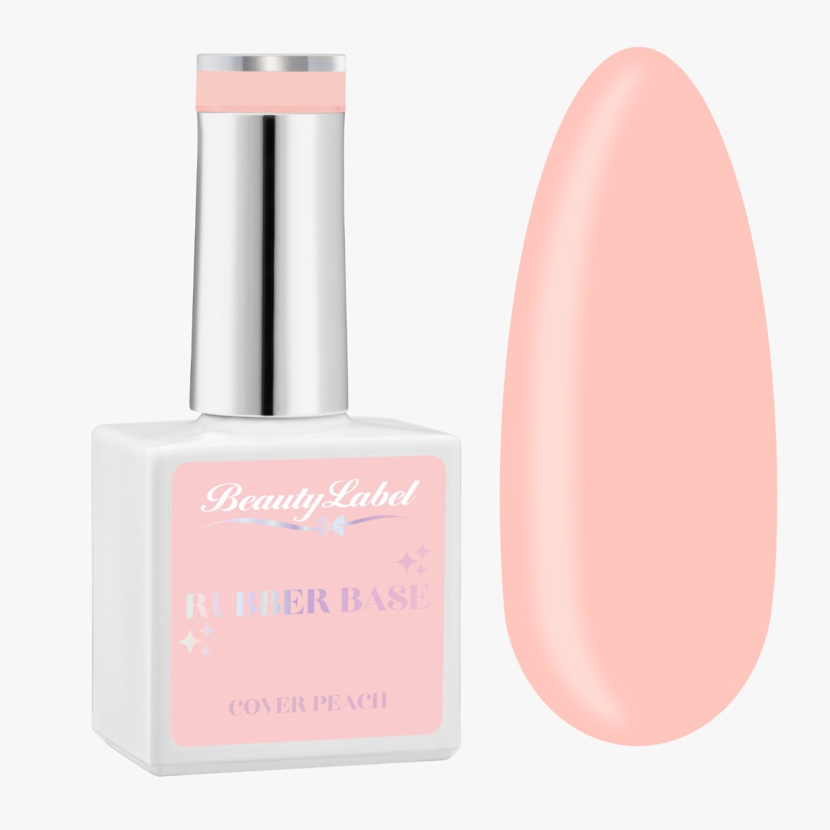 Beauty Label Rubber Base - Cover Peach -TPO vrij - 15ml