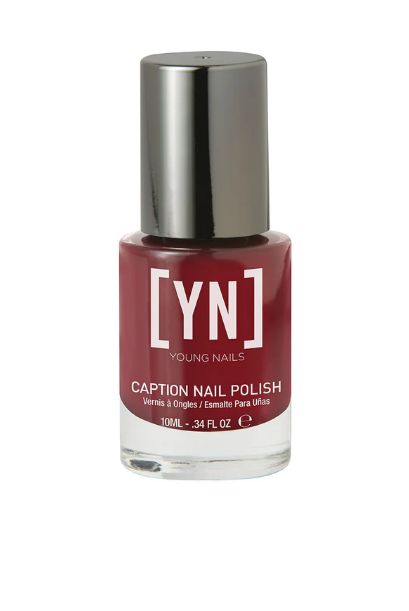 Young Nails Caption 052 Bite you're tongue