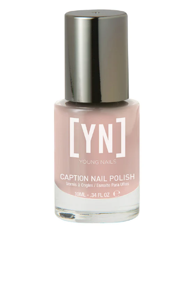 Young Nails Caption 027 Rough, tough & in the buff