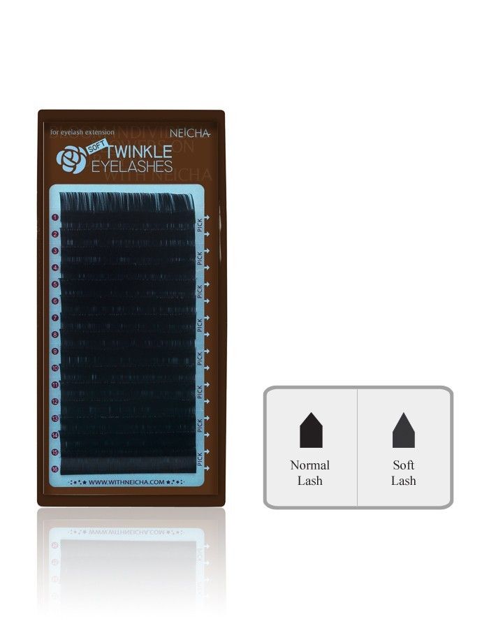 Neicha Twinkle Soft Lashes B krul