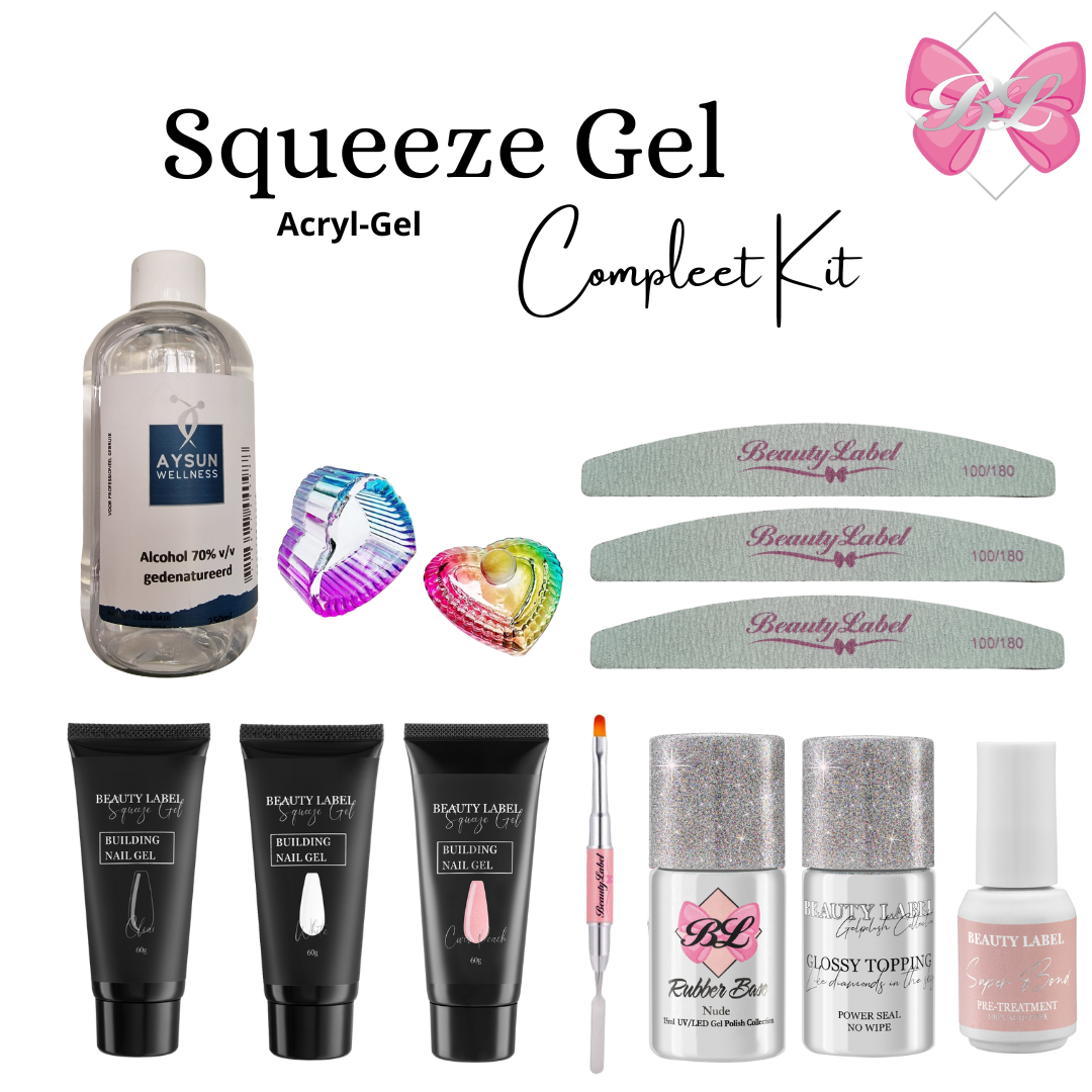 Beauty Label Squeeze Gel Compleet Kit
