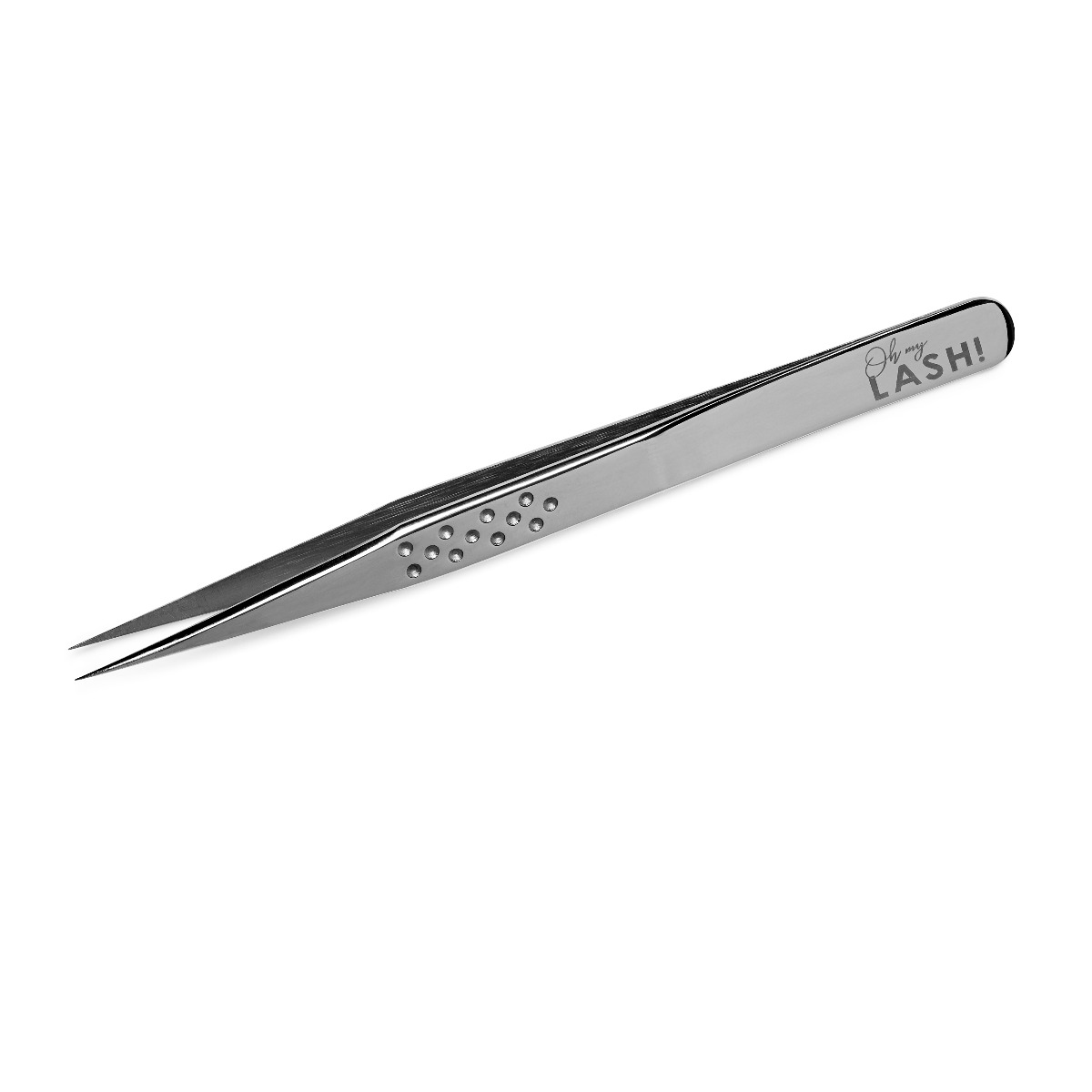 Oh My Lash No Doubt – Straight Tweezer (black plasma & stainless steel)