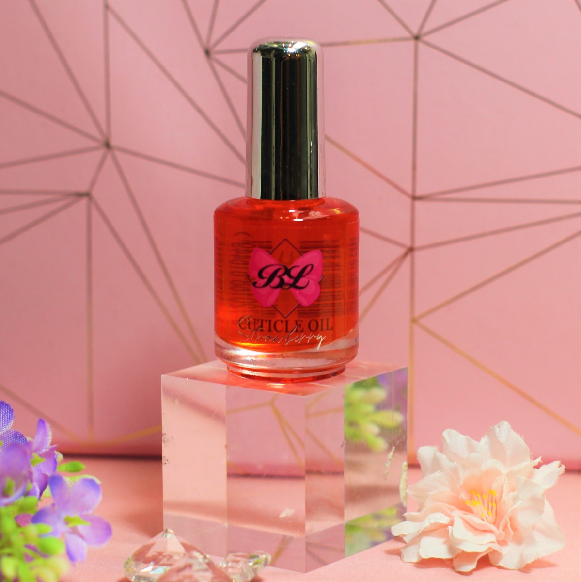 Beauty Label Cuticle Oil- Strawberry Scent 15ml