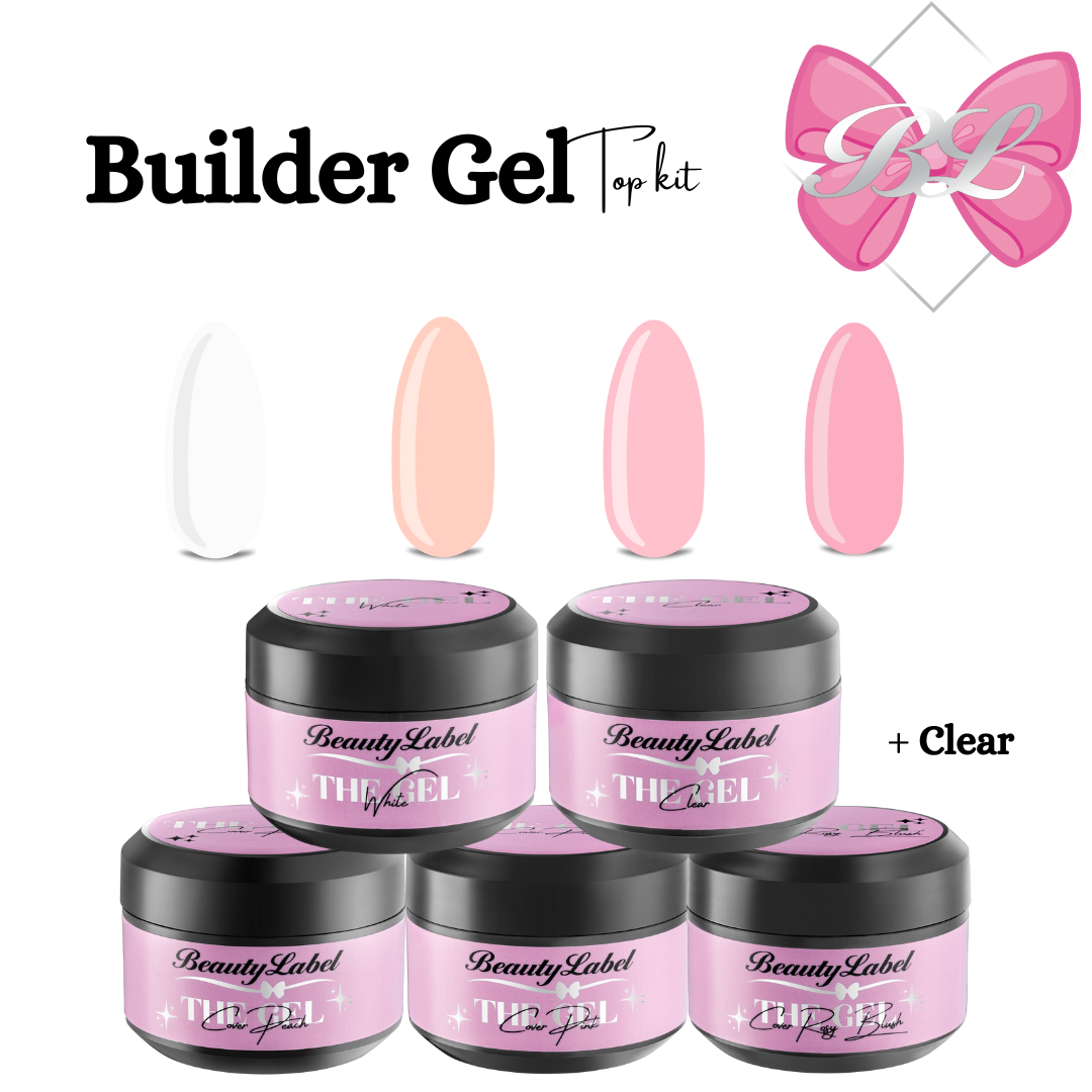 Beauty Label Builder Gel Kit 5 stuks