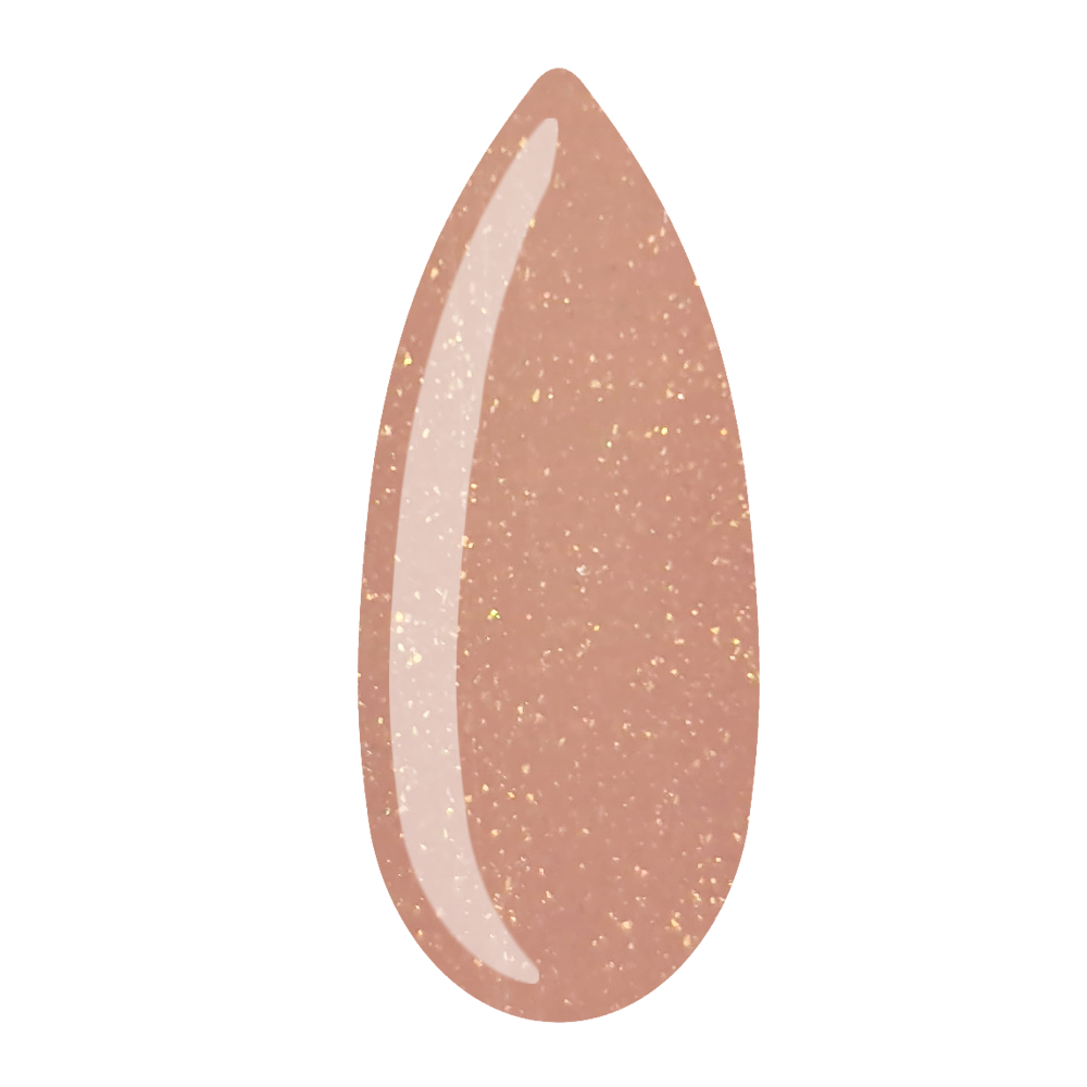 Beauty Label Rubber Base Shimmer Nude 15ml