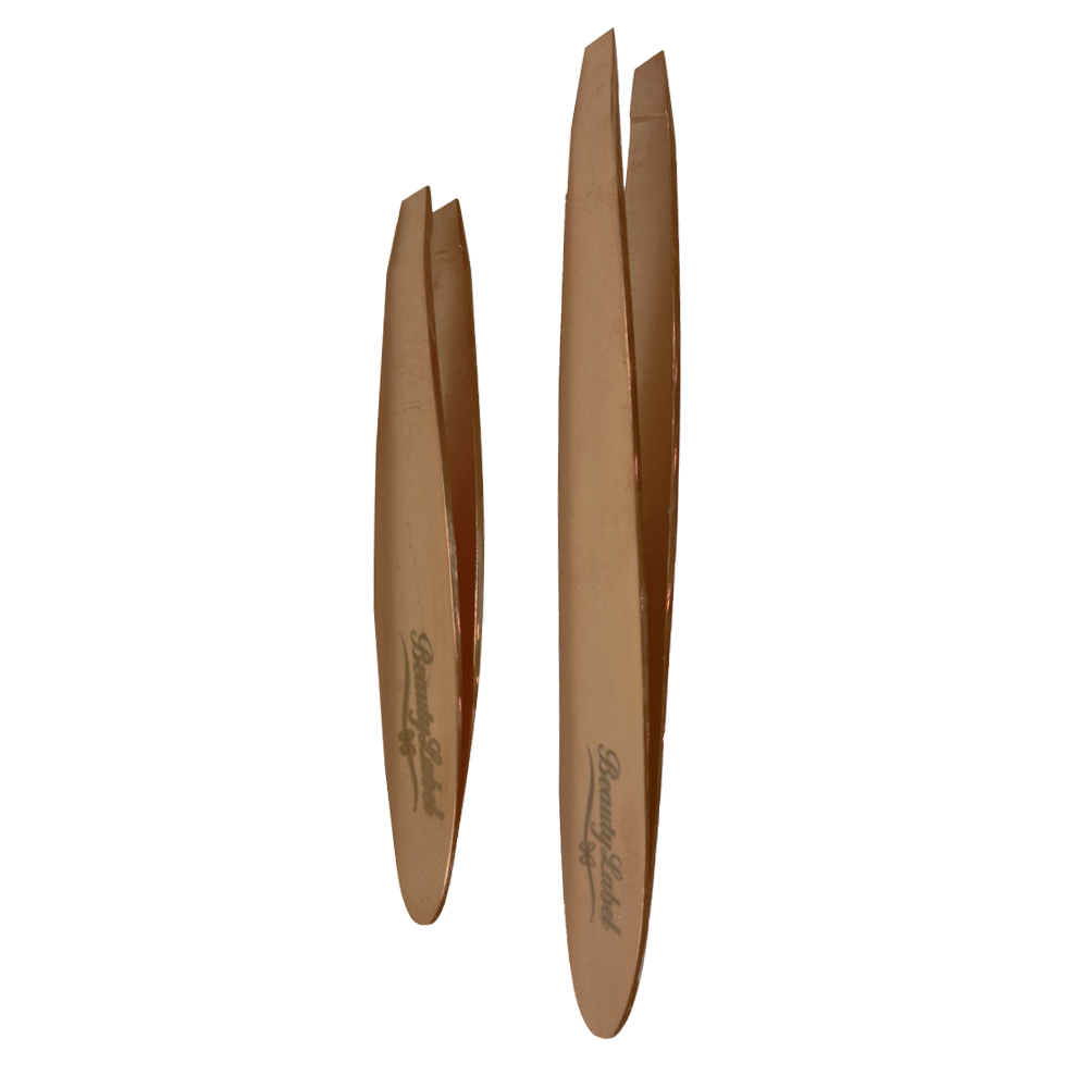 Beauty Label tweezer - Rosé Gold